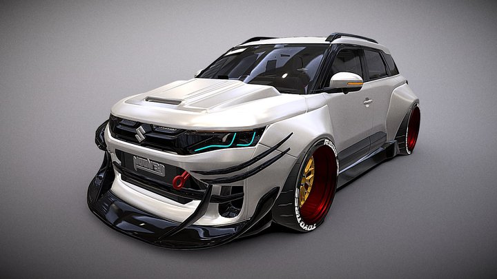 suzuki Brezza (modfied) 3D Model
