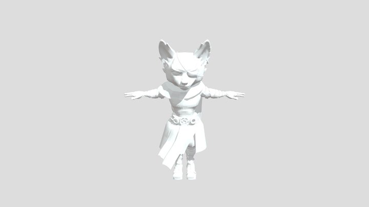 wolf 3D Model