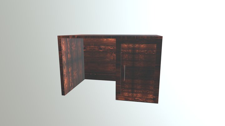 Desk 3D Model