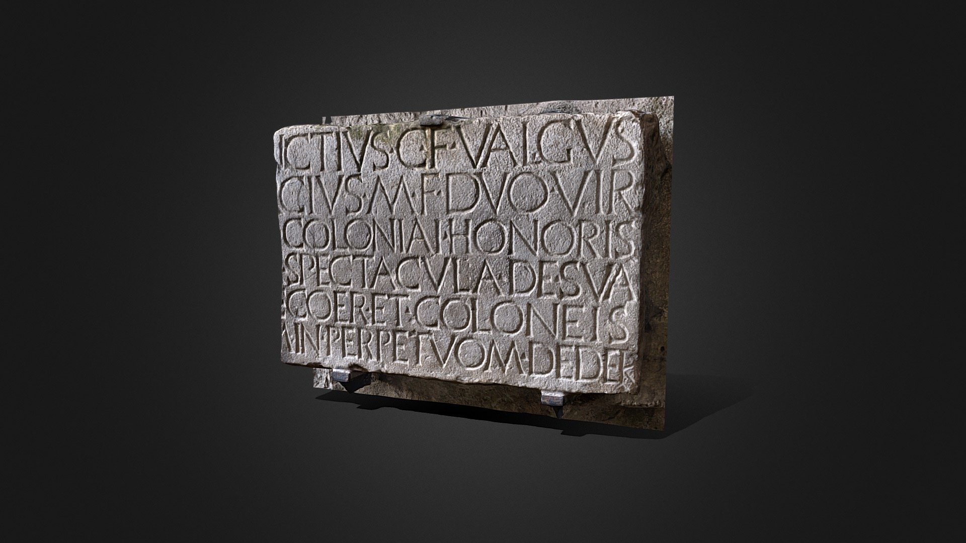 Old Roman Stele - Download Free 3D model by chabychab [24c82ca] - Sketchfab