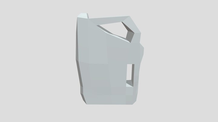 Oil bottle model 3D Model