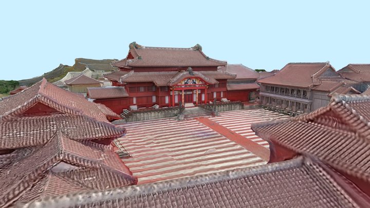 首里城 Shuri Castle 3D Model