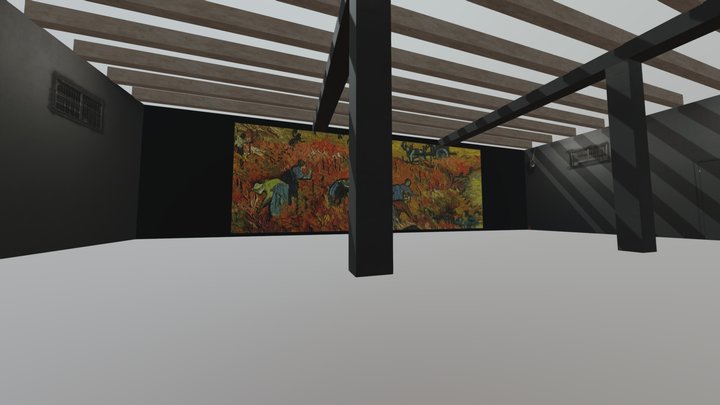Light Gallery at Abrau_Invisible zone 3D Model