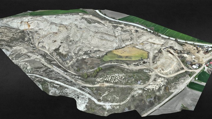 Kapaklı Bahçeağıl Kum Ocağı 3D Model