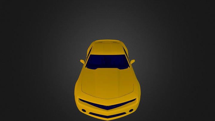 Camaro 3d model 3D Model