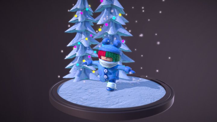 Sia - Everyday is Christmas 3D Model