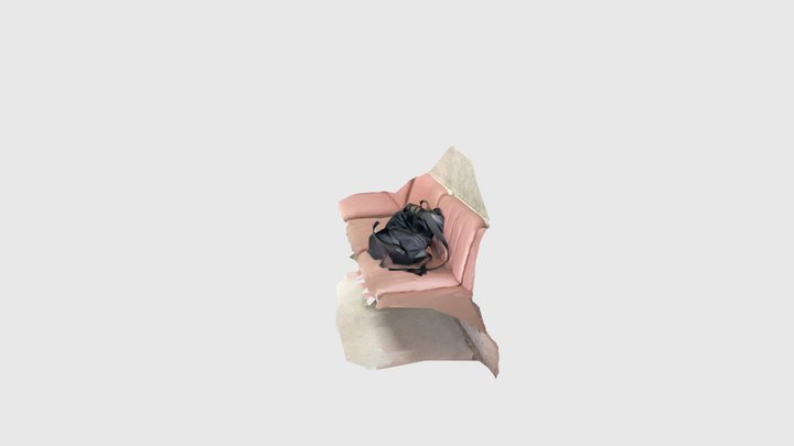 ritsumei24_椅子とカバン 3D Model
