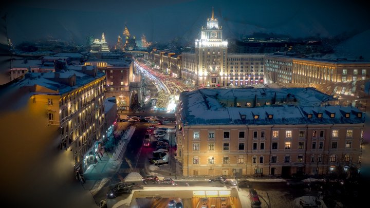 MOSCOW Night – Kostenloses 3D-Modell STL