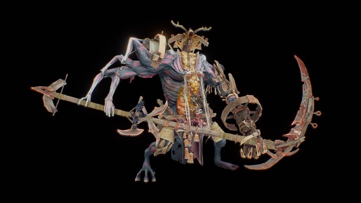 ZulGorth The Seed of Destruction 3D Model