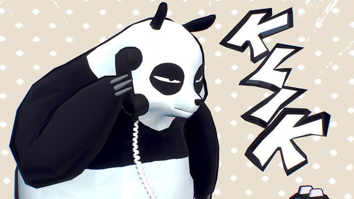 Ranma½ Genma 3D Model