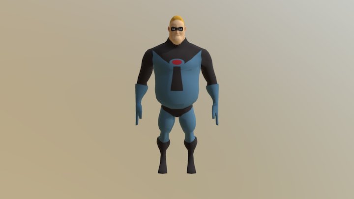 Mr Average 3D Model