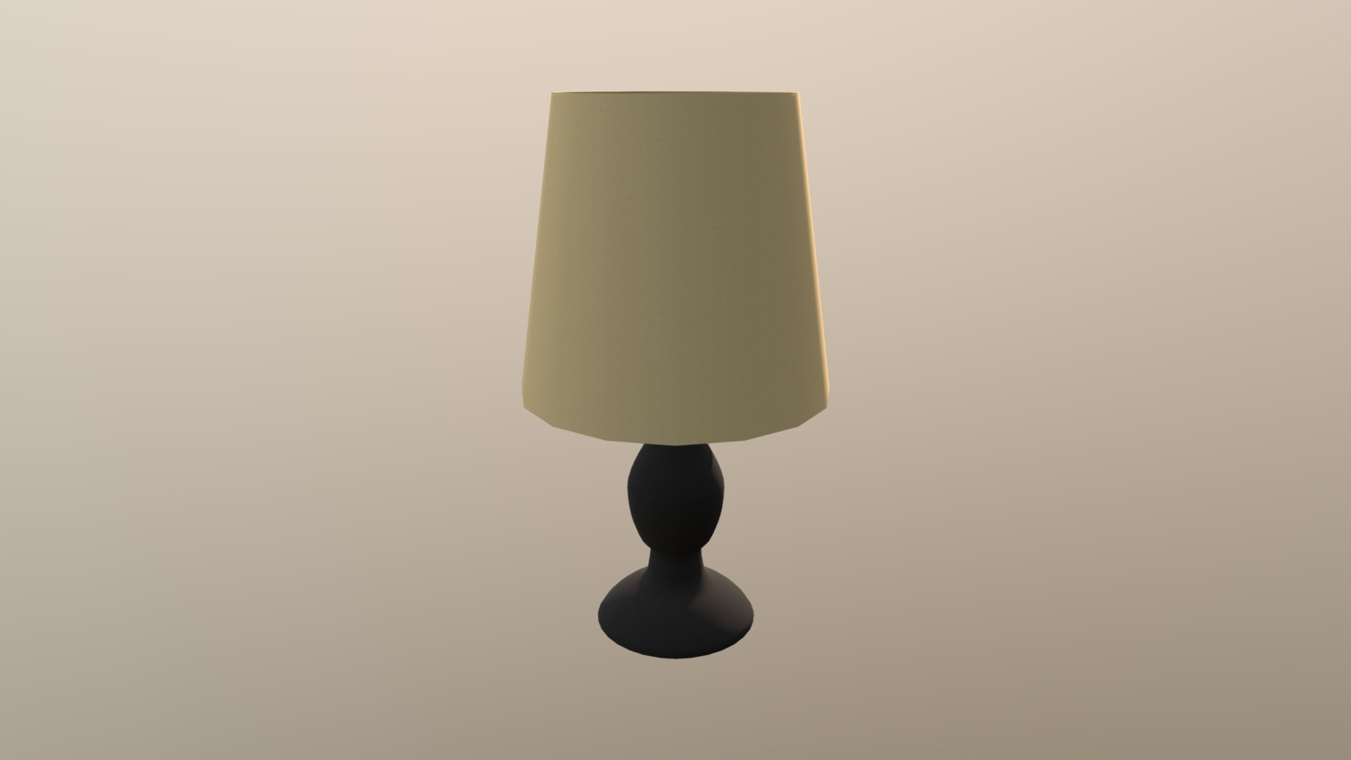 3D model Table Lamp - This is a 3D model of the Table Lamp. The 3D model is about a lamp on a table.