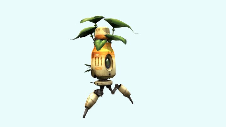 Robot Spider Walkcycle | 3D model/ & animation 3D Model