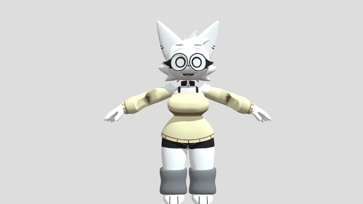 Wenda (Sprunki Retake Human) 3D Model