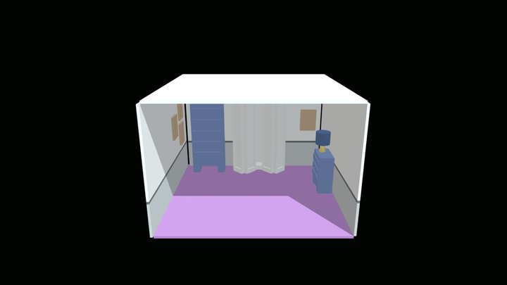 FNaF 4 BEdroom - Tomai Mirko Pio 3D Model