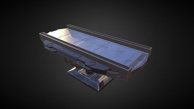 Operating Table 3D Model
