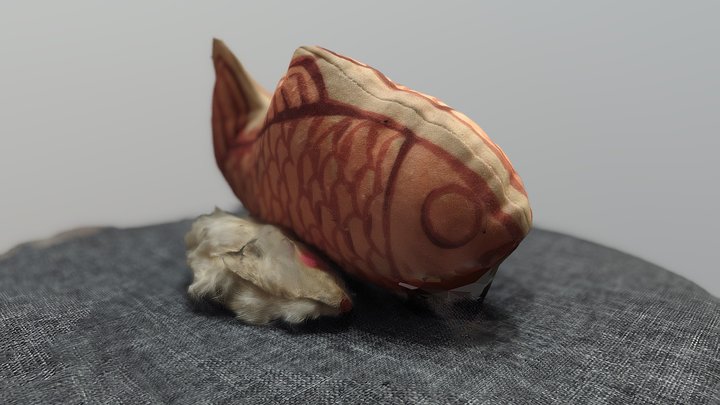 cat toy -fish 3D Model