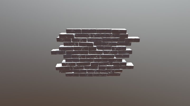 Brickwall 3D Model