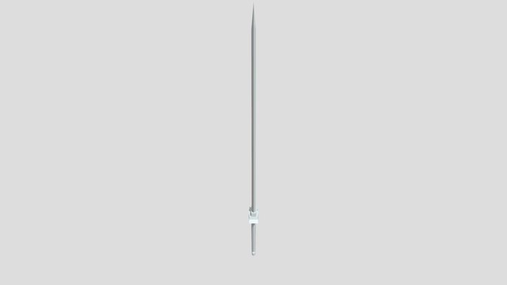 Lowpoly Sword 3D Model