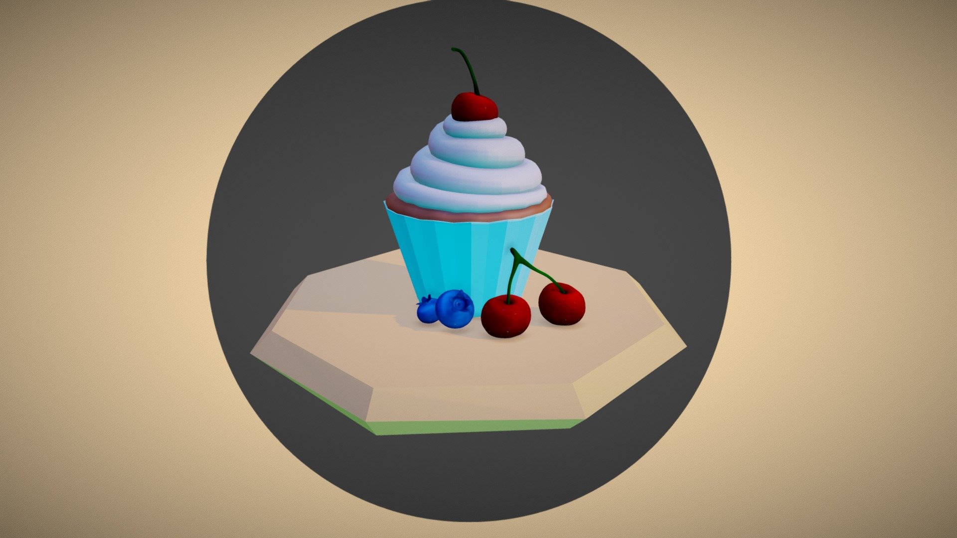 Cherry Cupcake