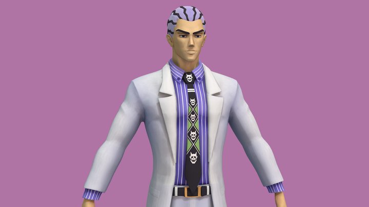 Kira Yoshikage 3D Model