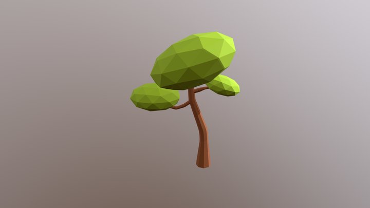 Árvore / Tree Low Poly 3D Model