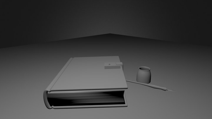 The book II 3D Model