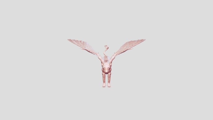 Sci-Fi Circus Challenge: Manticore 3D Model