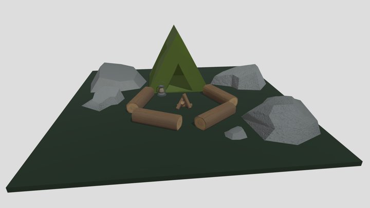 Camping 3D Model