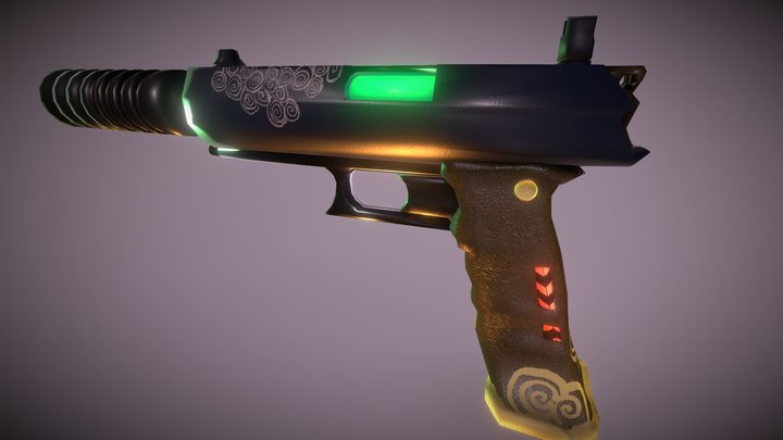 GUN 3D Model