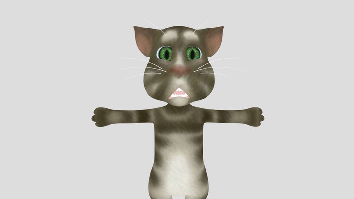 Cat Cartoon talking tom