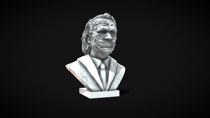Heath ledger joker 3D Model