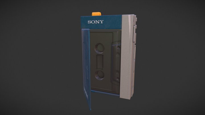 Walkman Final 3D Model