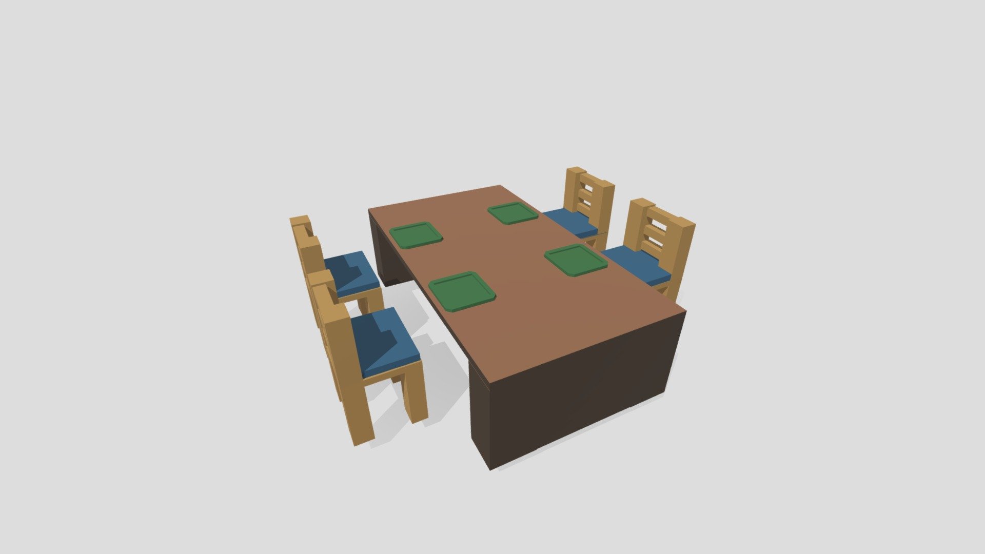 Dining table.