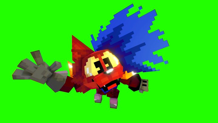 Low poly Dump 3D Model