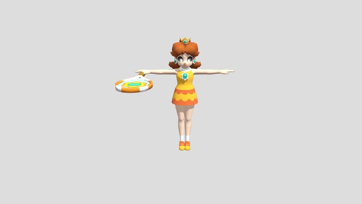 Daisy (Mario Tennis Open) 3D Model