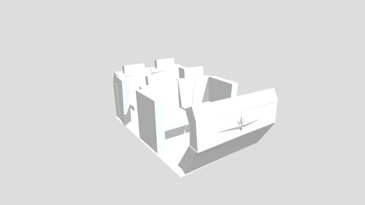 Cosmic rewind cart 3D Model
