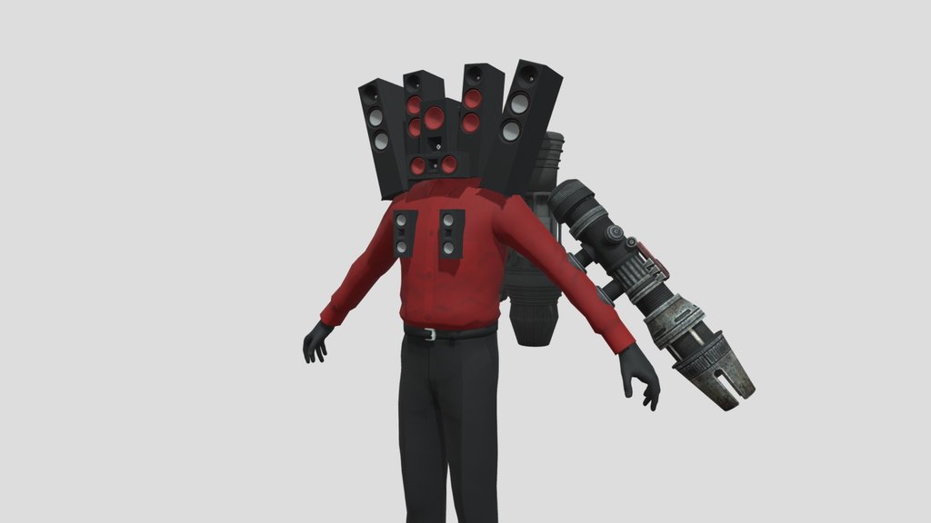 Speakerman - A 3D model collection by jameskilpack0601 - Sketchfab