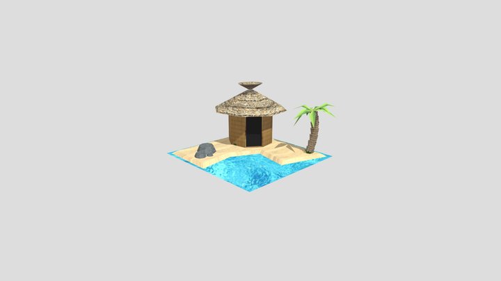 Island 3D Model