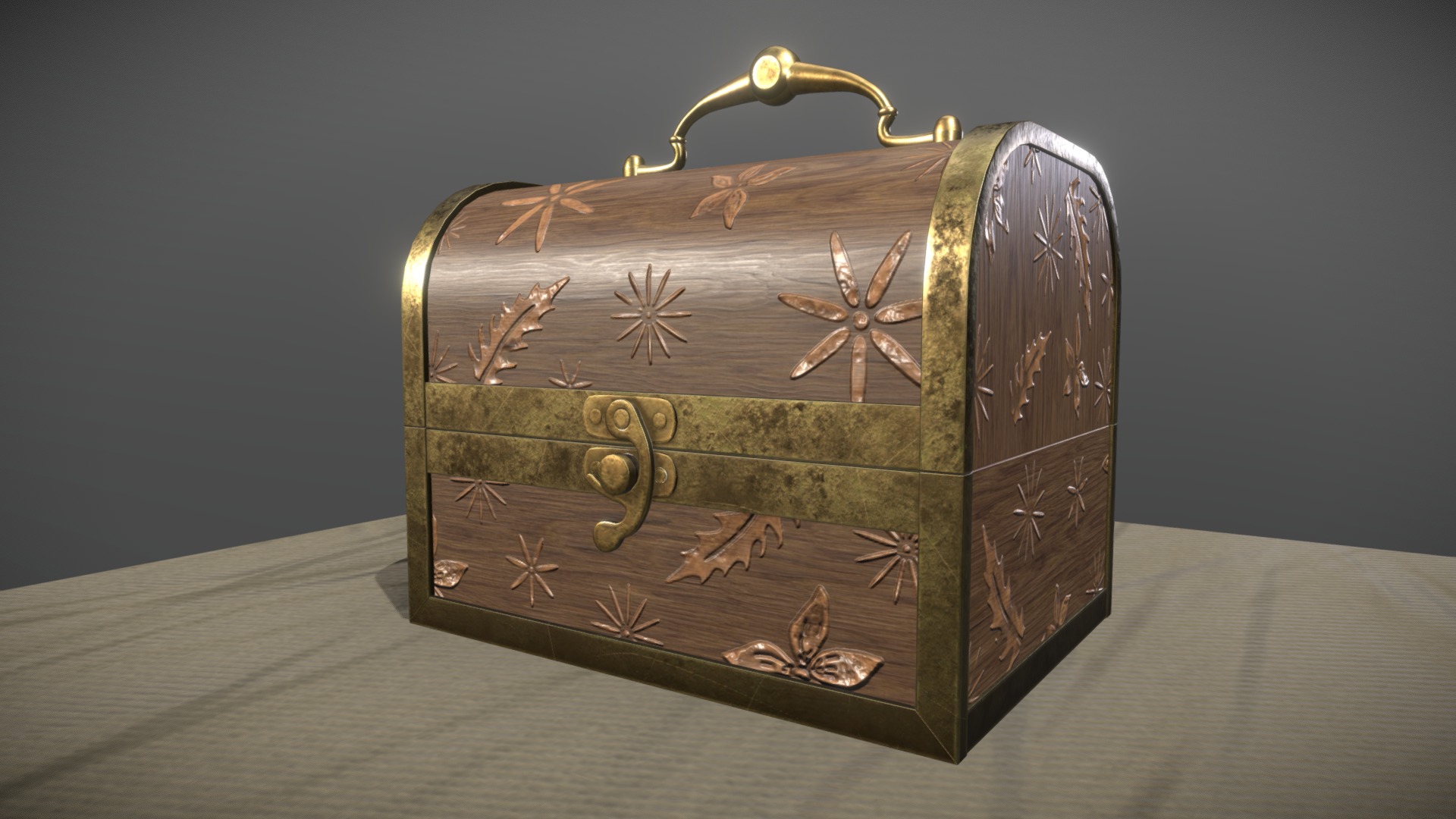 Vintage box Download Free 3D model by Phobos (1majaxed) [24dd248