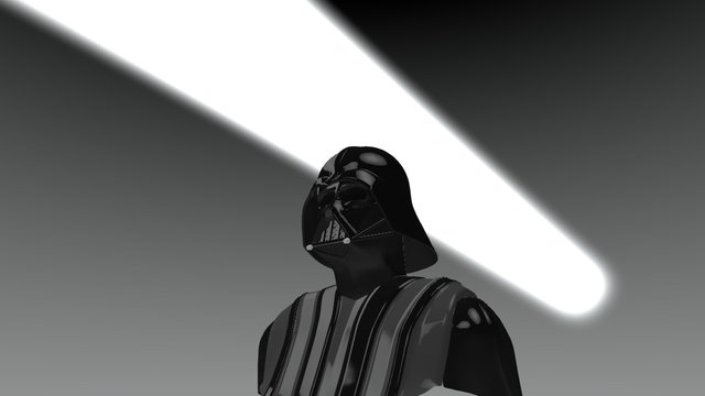 Dark Vader Plastron 3D Model