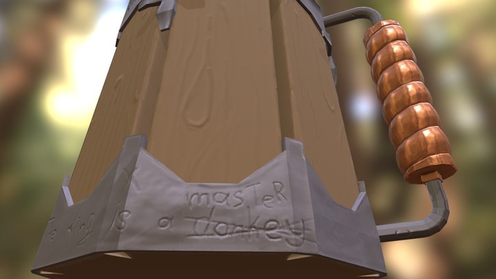 The king's cup 3D Model
