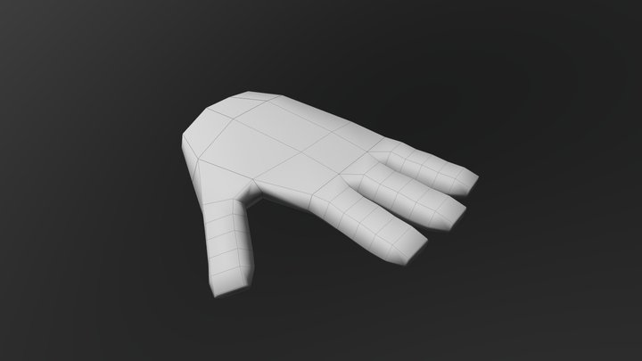 Mano Simpson 3D Model
