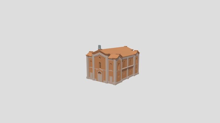 Synagóga Kežmarok 3D Model