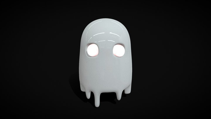 Fantasma De Hallowen 3D Model