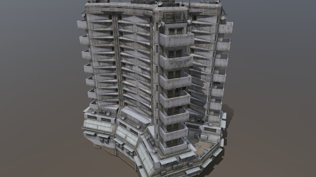 Building Brutalist QuadRhomb