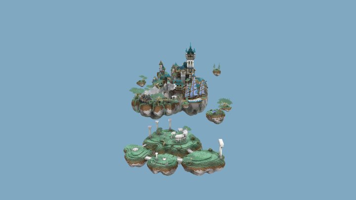 SkyBlock Aether - Lobby 3D Model