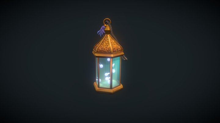 Adventurer's camp: Fairy lantern 3D Model