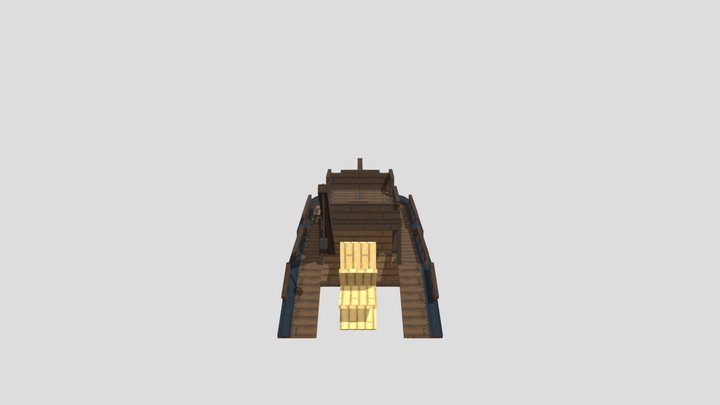 낚싯배 3D Model