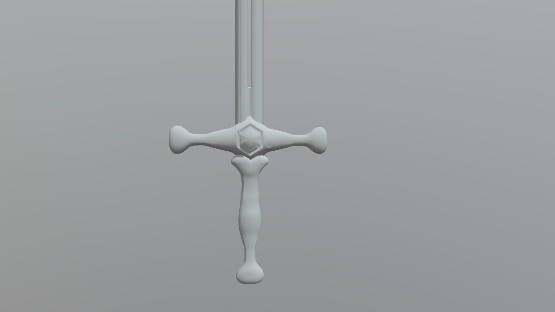 Short Sword no texture.